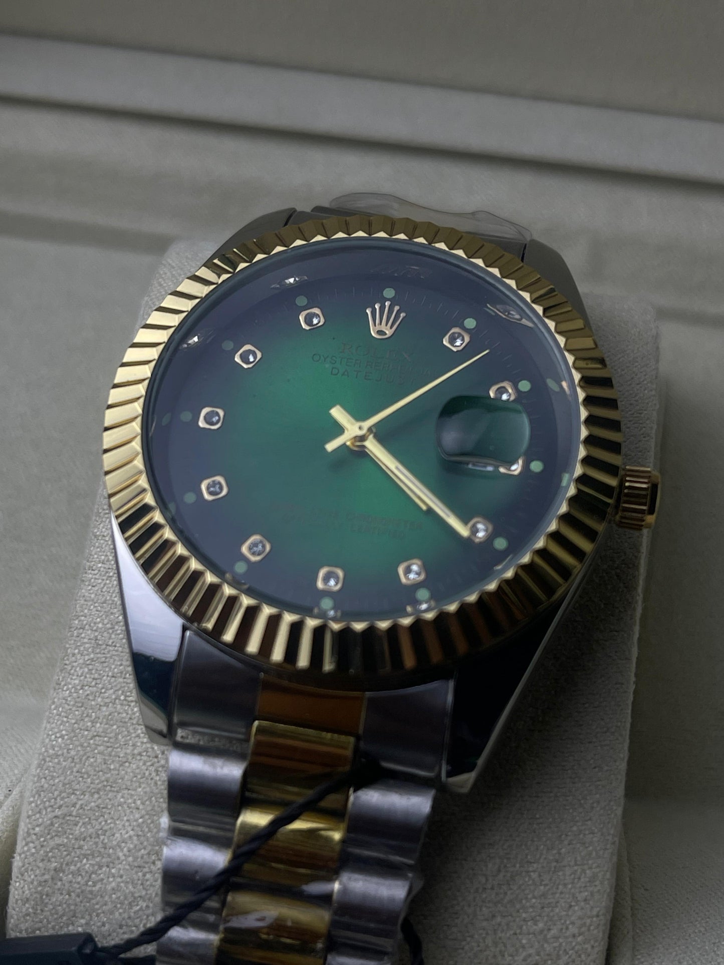 Rolex Datejust I Oyster Perpetual I Royal Green Dial