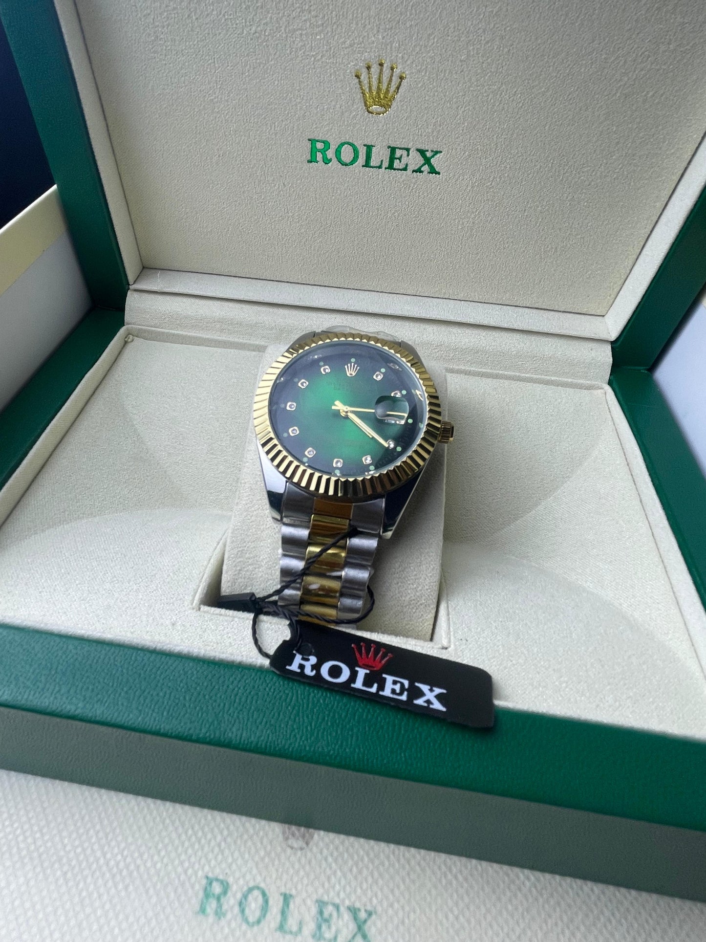 Rolex Datejust I Oyster Perpetual I Royal Green Dial