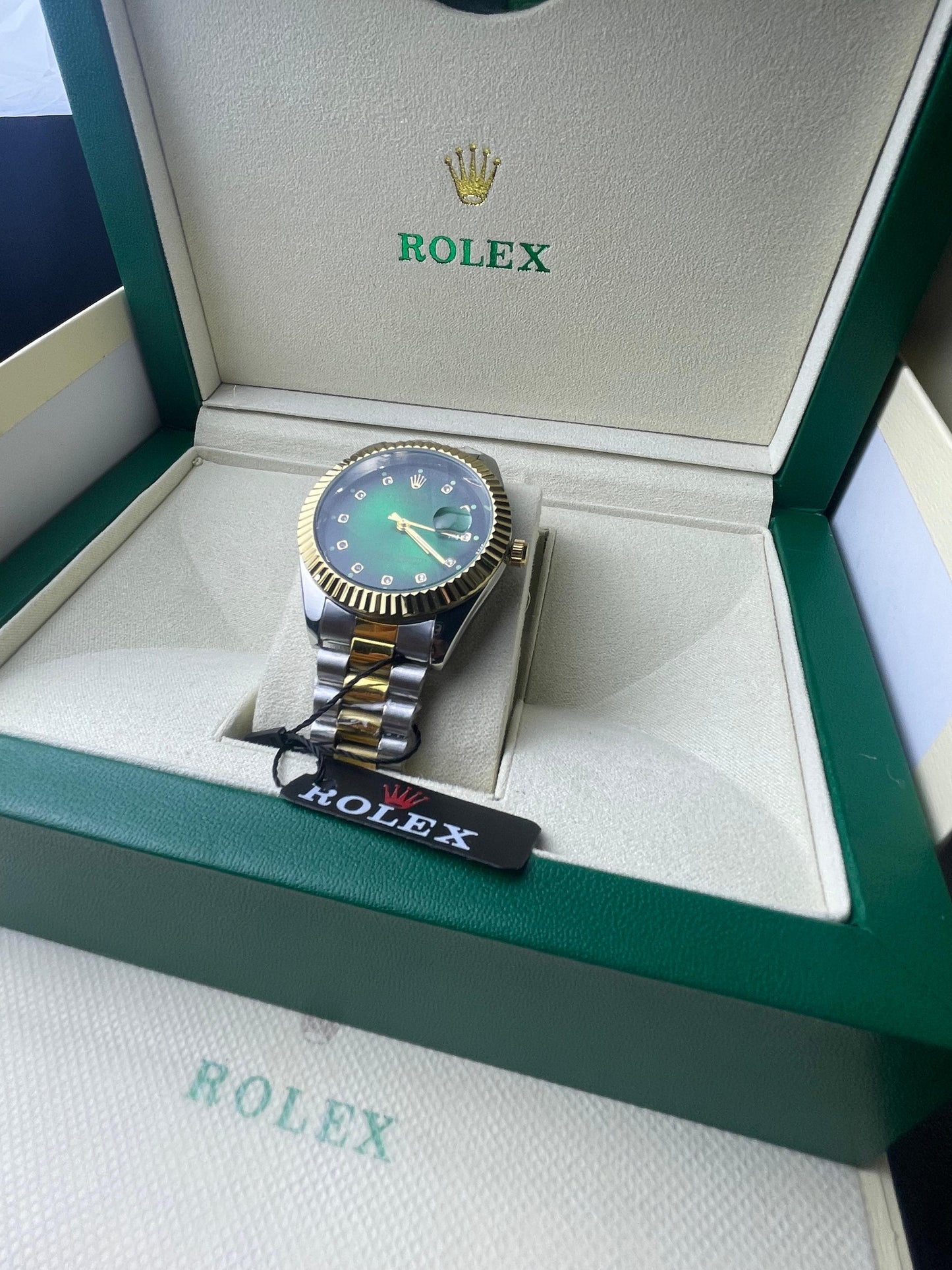 Rolex Datejust I Oyster Perpetual I Royal Green Dial