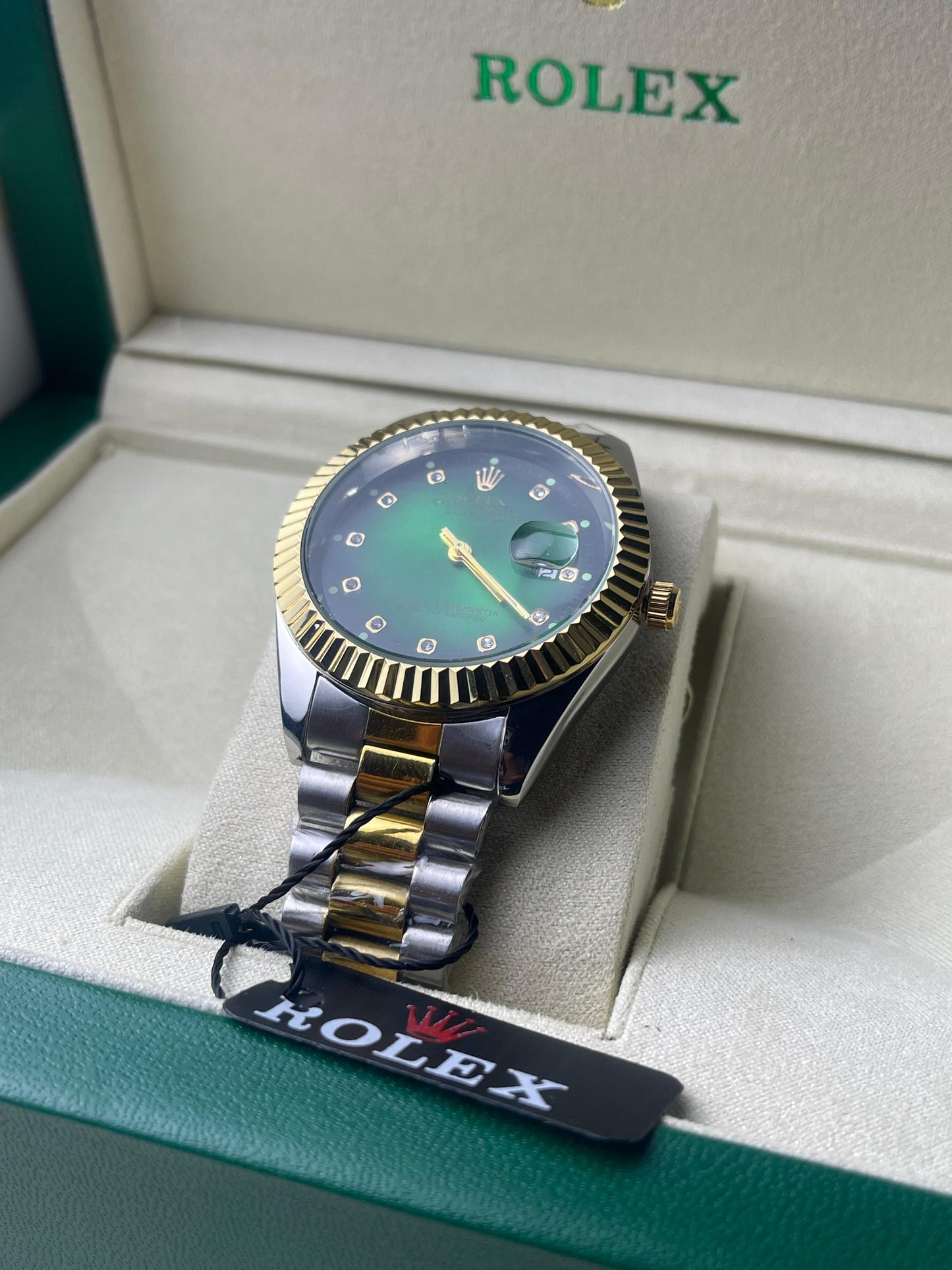 Rolex Datejust I Oyster Perpetual I Royal Green Dial