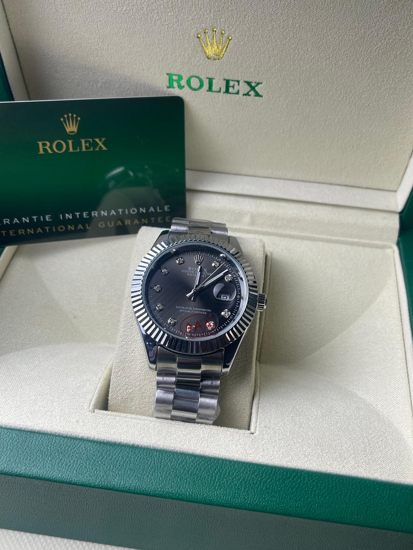 Rolex Datejust I Oyster Perpetual I Royal Dark Grey Dial