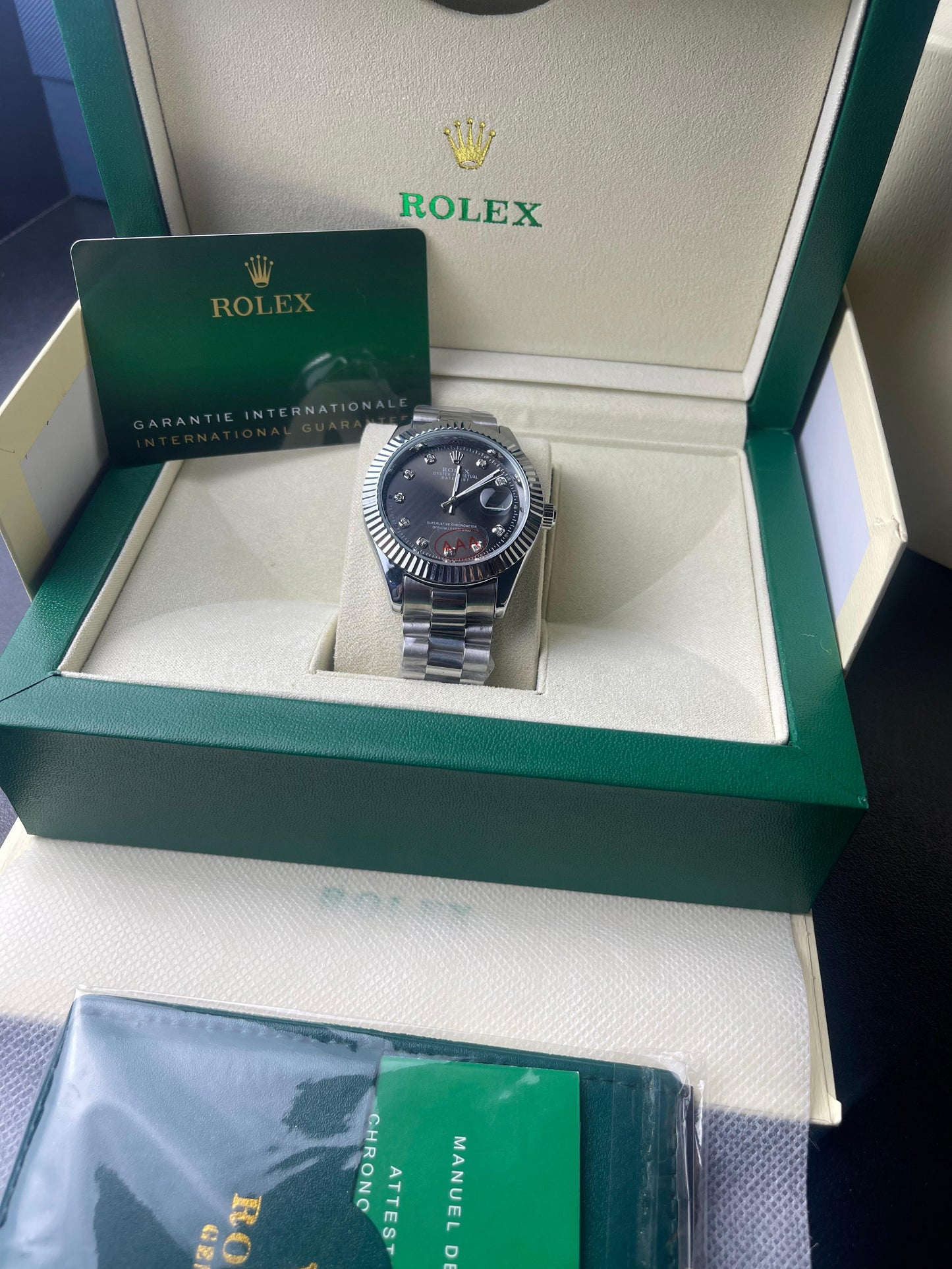 Rolex Datejust I Oyster Perpetual I Royal Dark Grey Dial