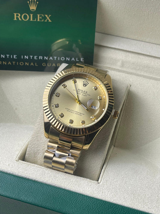 Rolex Datejust  I Oyster Perpetual I Royal Gold Dial