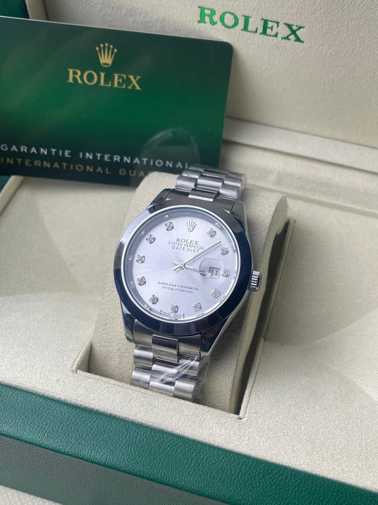 Rolex Datejust  I Oyster Perpetual I Royal White Dial